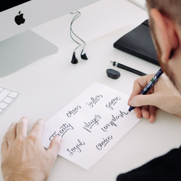 Best Calligraphy Fonts for Logos of User Research.
